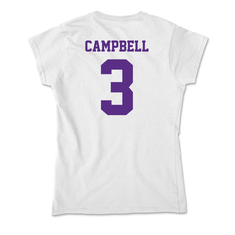 Furman - NCAA Men's Soccer : Trip Campbell - Soft Style Women’s T-Shirt-1