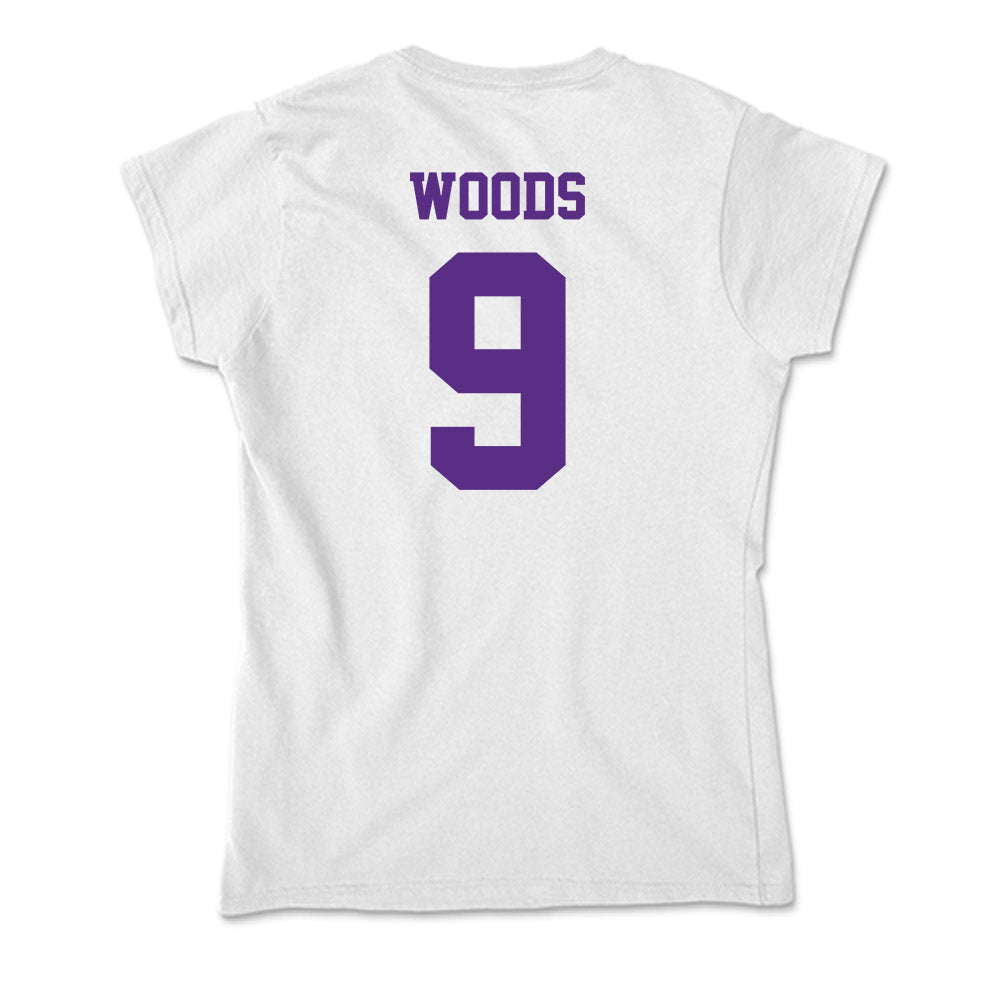 Furman - NCAA Women's Volleyball : Campbell Woods - Soft Style Women’s T-Shirt-1