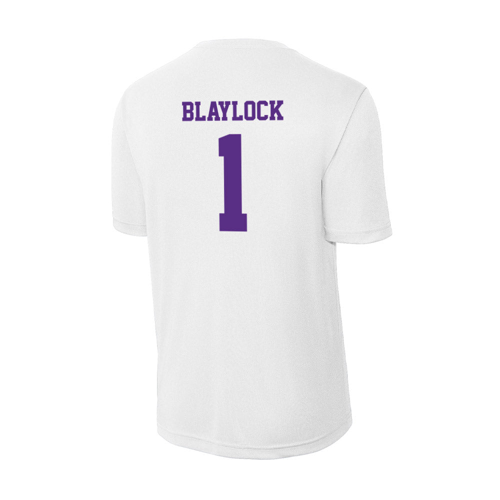 Furman - NCAA Football : Taylen Blaylock - Activewear T-Shirt-1