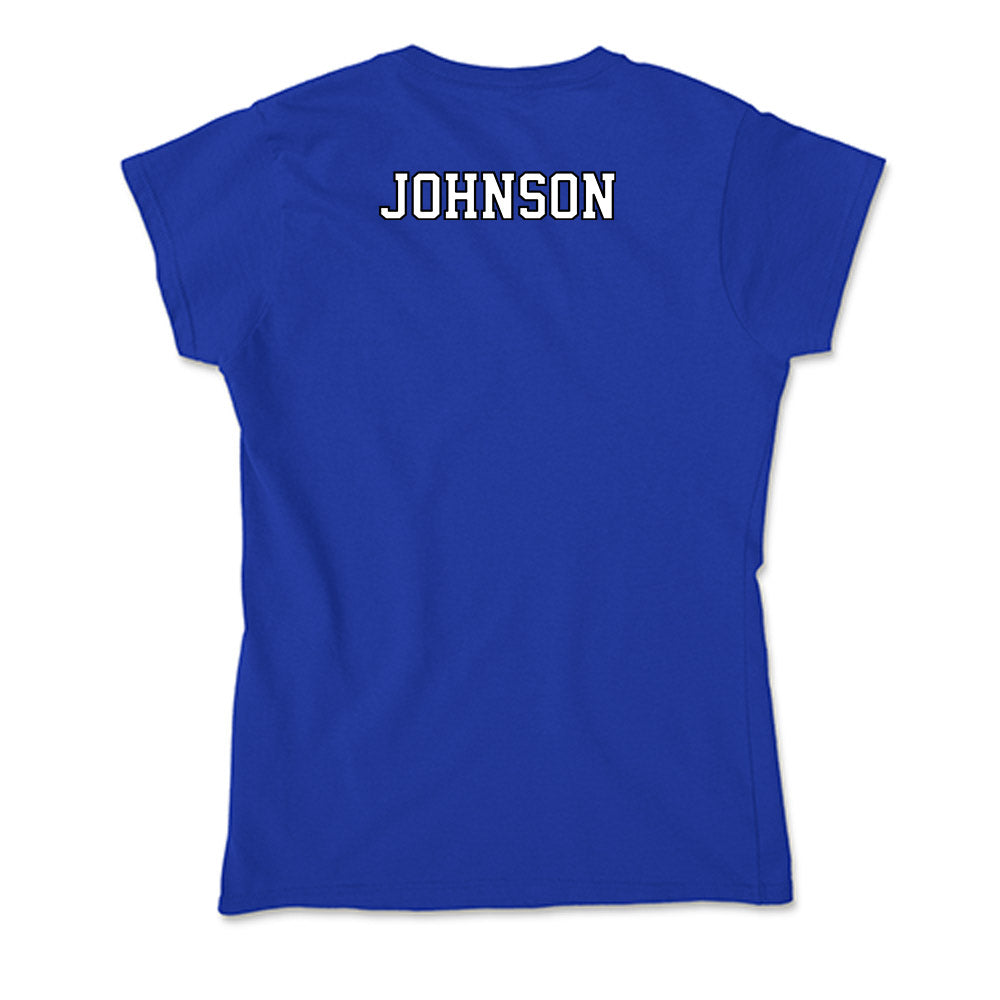 DePaul - NCAA Women's Track & Field : Trixie Johnson - Soft Style Women’s T-Shirt-1