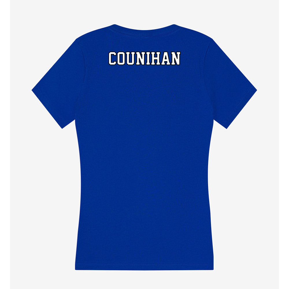 DePaul - NCAA Men's Track & Field : Bryce Counihan - Women's V-Neck T-Shirt-1