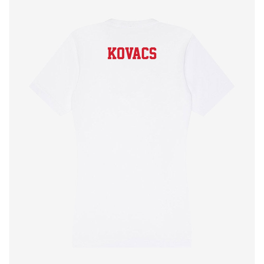 Fresno State - NCAA Equestrian : Julianna Kovacs - Women's V-Neck T-Shirt-1