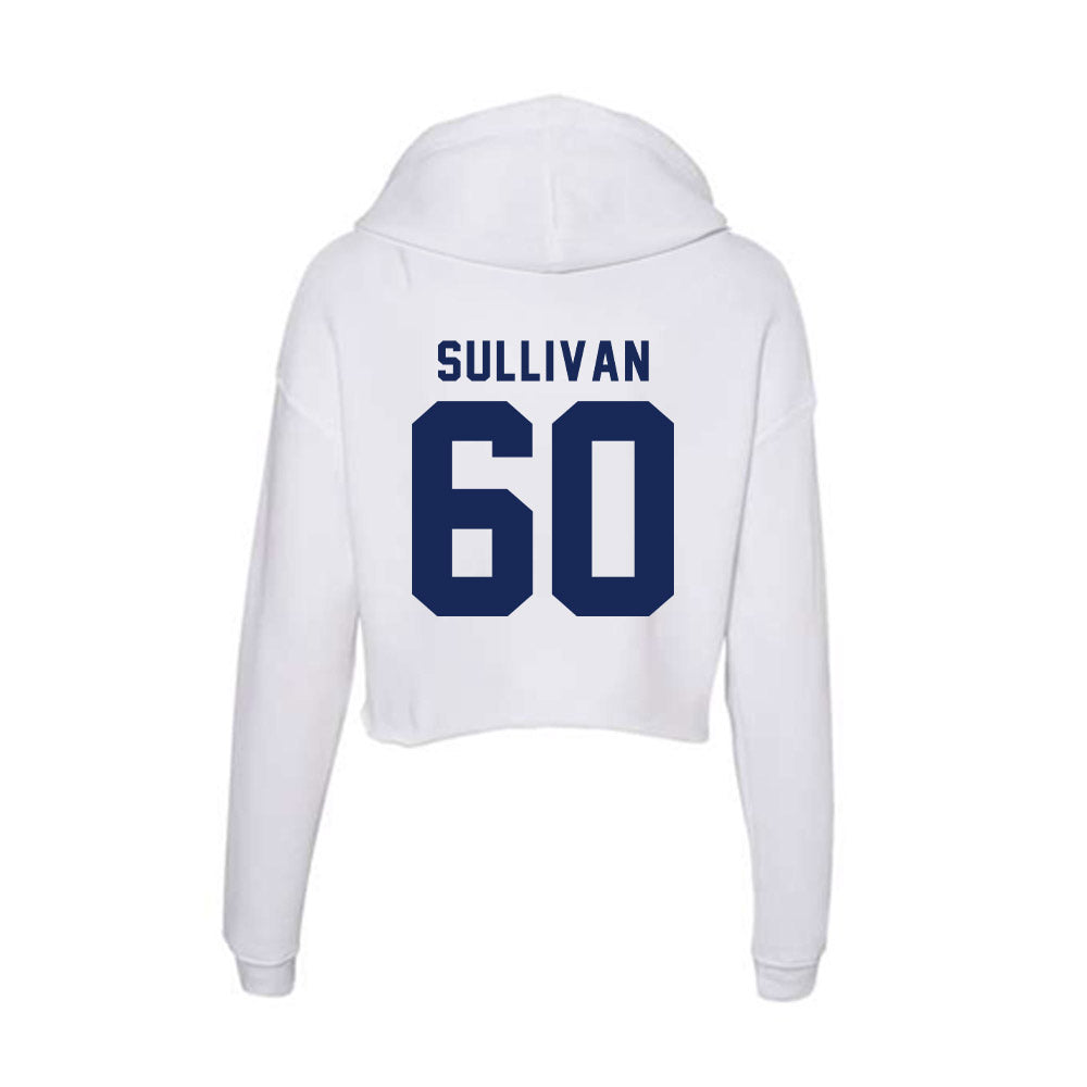 Rice - NCAA Football : Sean Sullivan - Women's Crop Fleece Hoodie-1