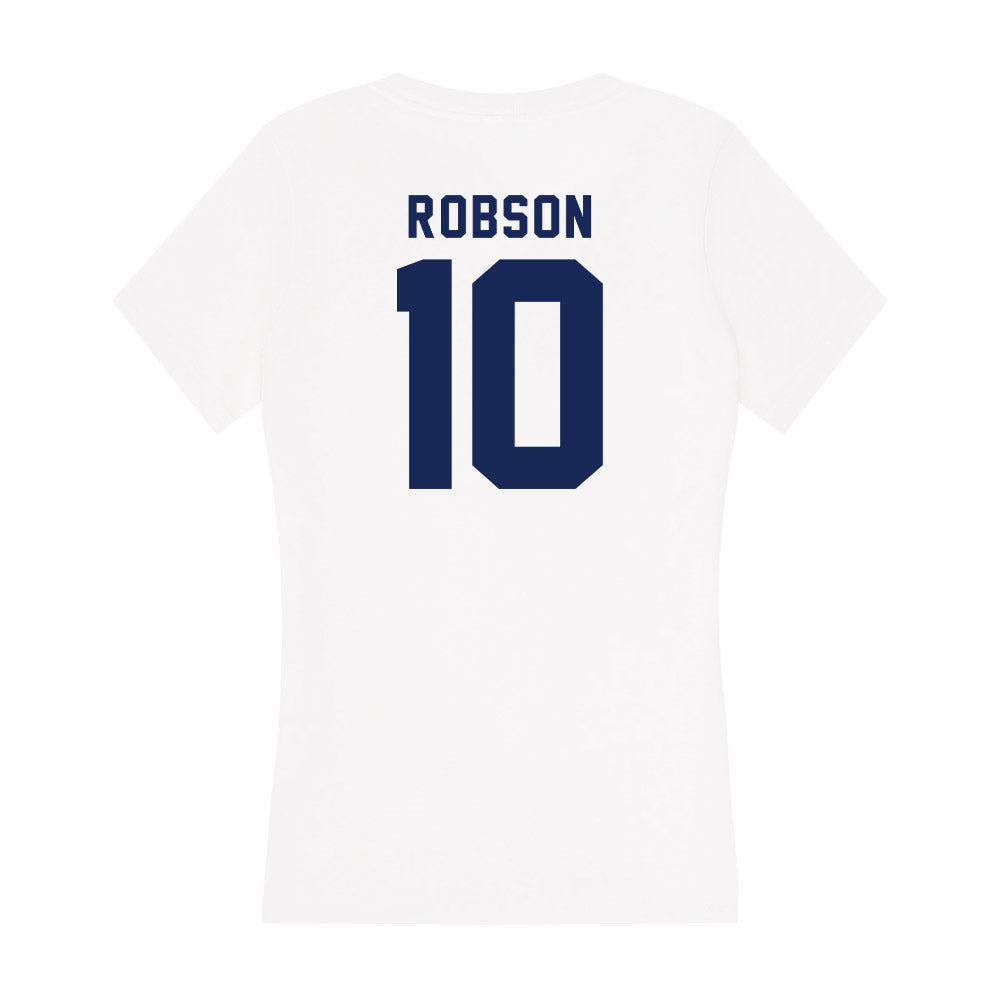 Rice - NCAA Baseball : Colin Robson - Women's V-Neck T-Shirt-1