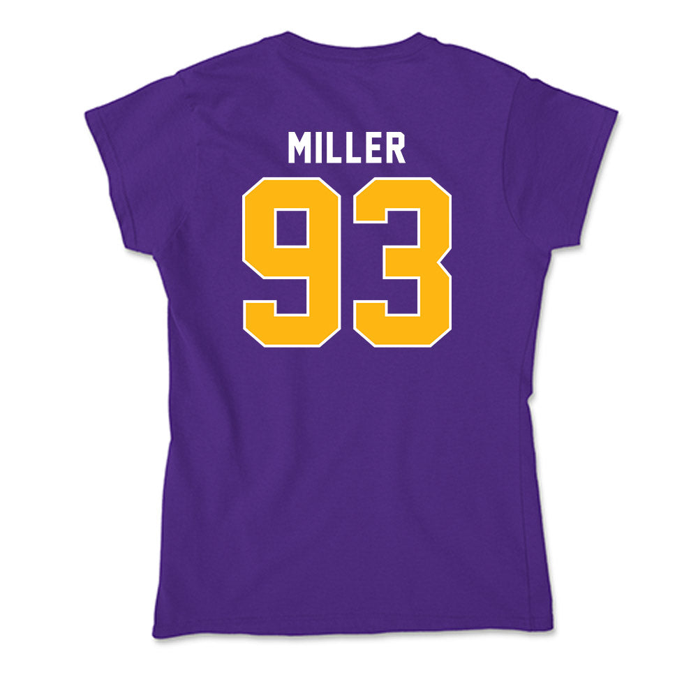 Northern Iowa - NCAA Football : Aidan Miller - Soft Style Women’s T-Shirt-1