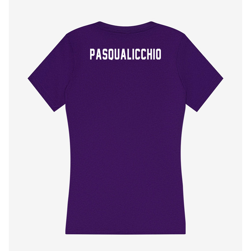 Northern Iowa - NCAA Women's Swimming & Diving : Peyton Pasqualicchio - Women's V-Neck T-Shirt-1