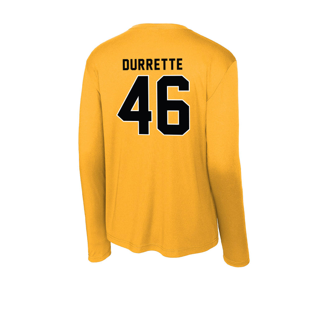 App State - NCAA Football : Damien Durrette - Activewear Long Sleeve T-Shirt-1