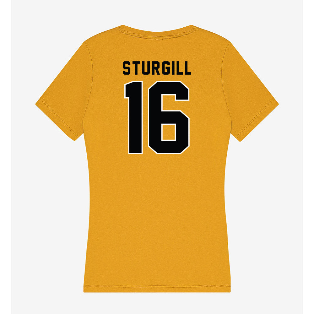 App State - NCAA Women's Soccer : Reagan Sturgill - Women's V-Neck T-Shirt-1