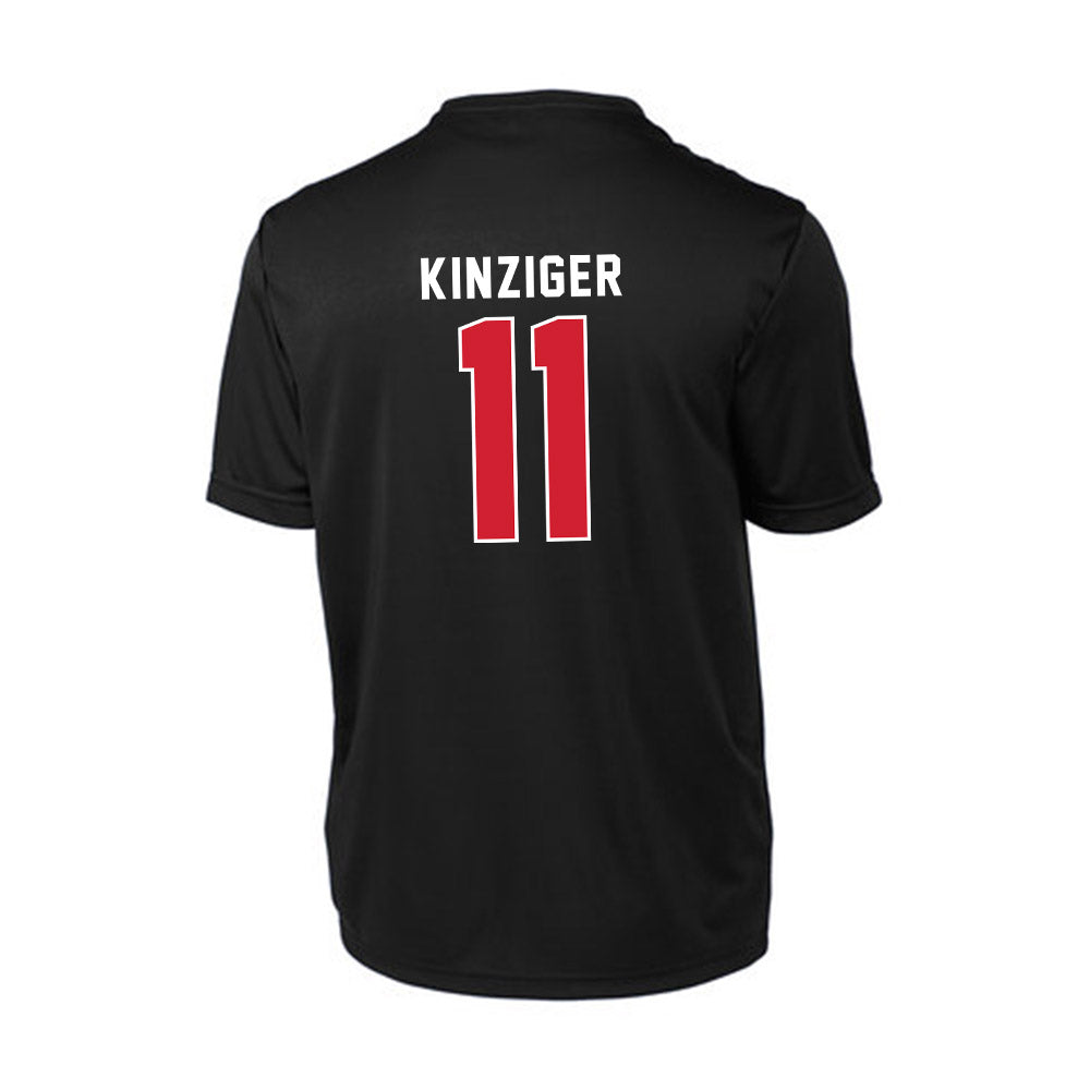 Illinois State - NCAA Men's Basketball : Johnny Kinziger - Activewear T-shirt