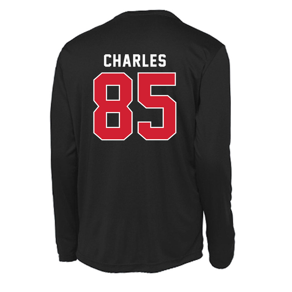 Illinois State - NCAA Football : Javon Charles - Activewear Long Sleeve T-Shirt