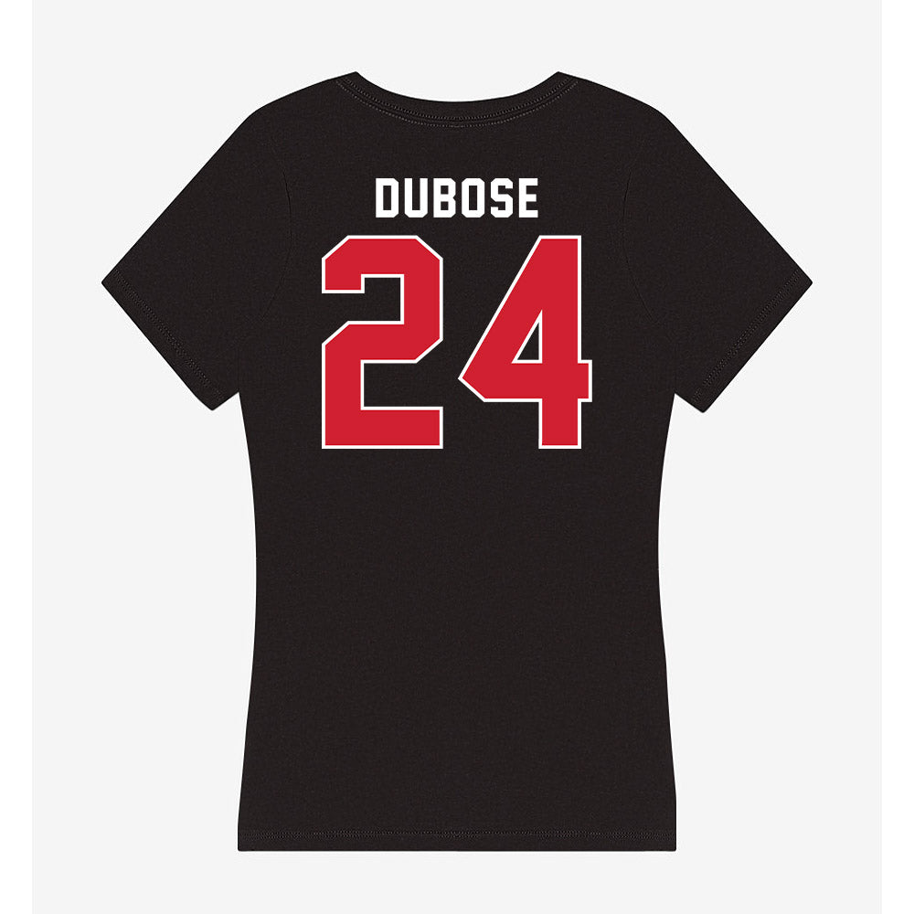 Illinois State - NCAA Football : Doreon Dubose - Women's V-Neck T-Shirt-1