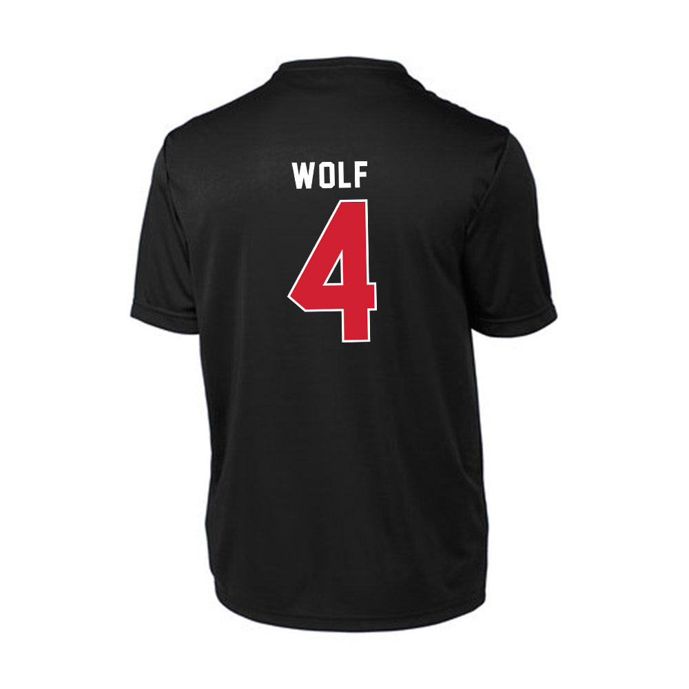 Illinois State - NCAA Men's Basketball : Landon Wolf - Activewear T-shirt