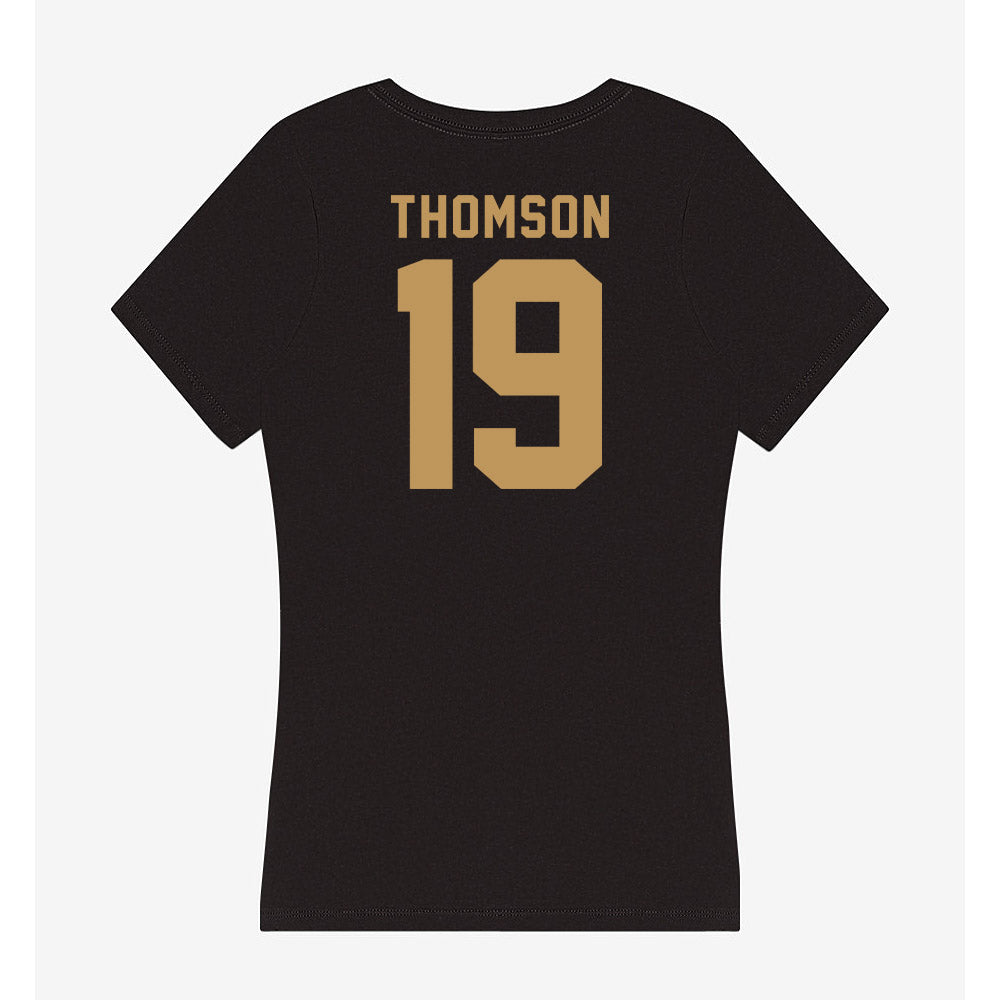 Oakland - NCAA Baseball : Owen Thomson - Women's V-Neck T-Shirt-1