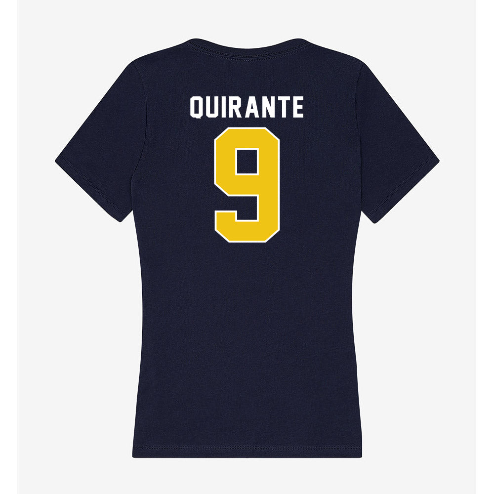 La Salle - NCAA Women's Water Polo : Sara Quirante - Women's V-Neck T-Shirt-1