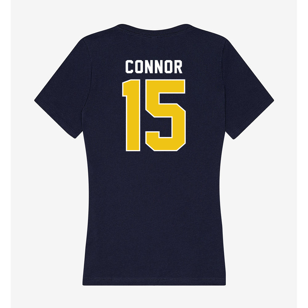 La Salle - NCAA Women's Basketball : Ashleigh Connor - Women's V-Neck T-Shirt-1