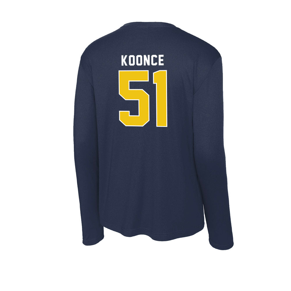 La Salle - NCAA Acrobatics & Tumbling : Hayden Koonce - Activewear Long Sleeve T-Shirt-1