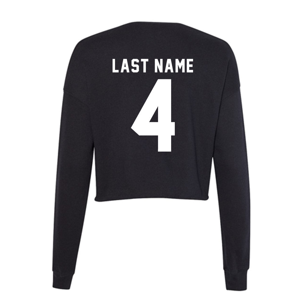 Siena - NCAA Baseball : Billy Rozakis - Women's Cropped Crew Fleece-1