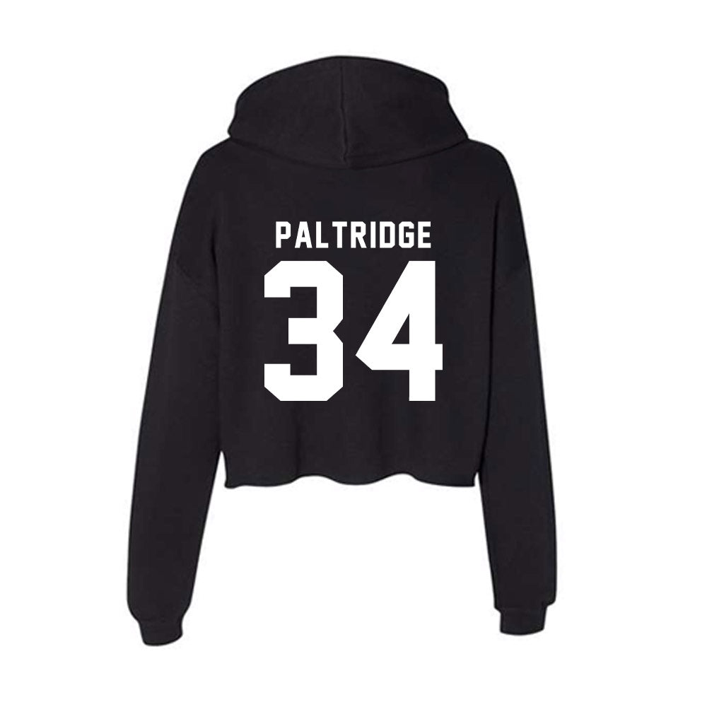 Siena - NCAA Baseball : Richie Paltridge - Women's Crop Fleece Hoodie-1