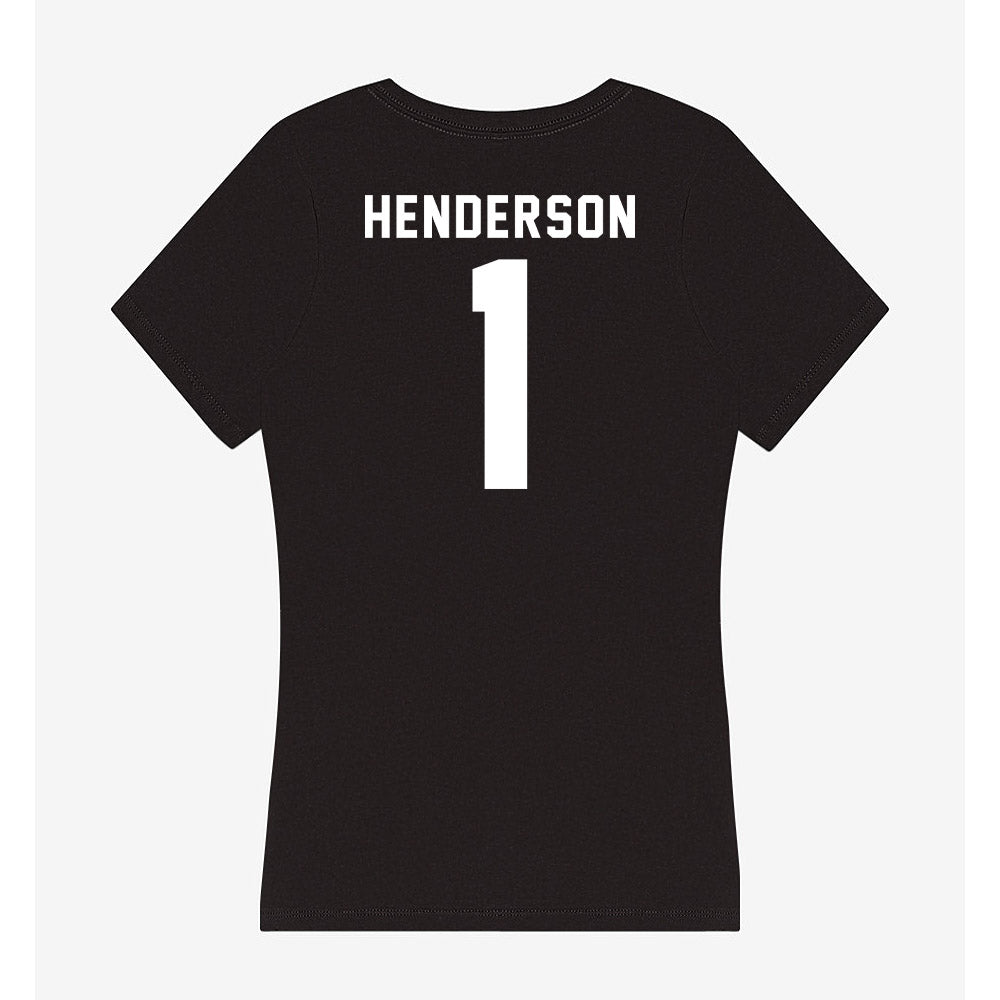 Siena - NCAA Men's Basketball : Isaiah Henderson - Women's V-Neck T-Shirt-1