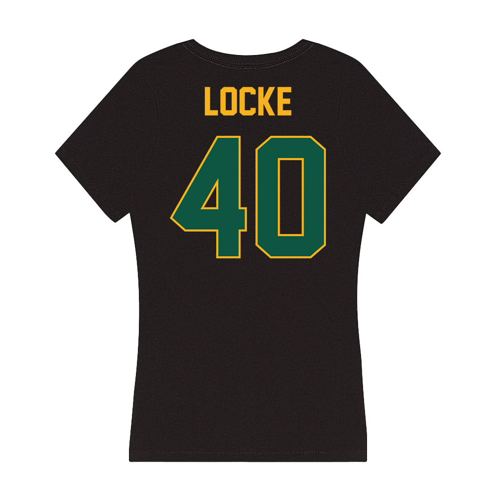 William & Mary - NCAA Women's Lacrosse : Jaylin Locke - Women's V-Neck T-Shirt-1