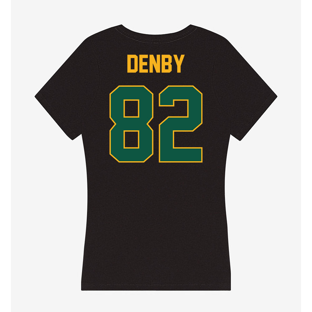 William & Mary - NCAA Football : Benny Denby - Women's V-Neck T-Shirt-1