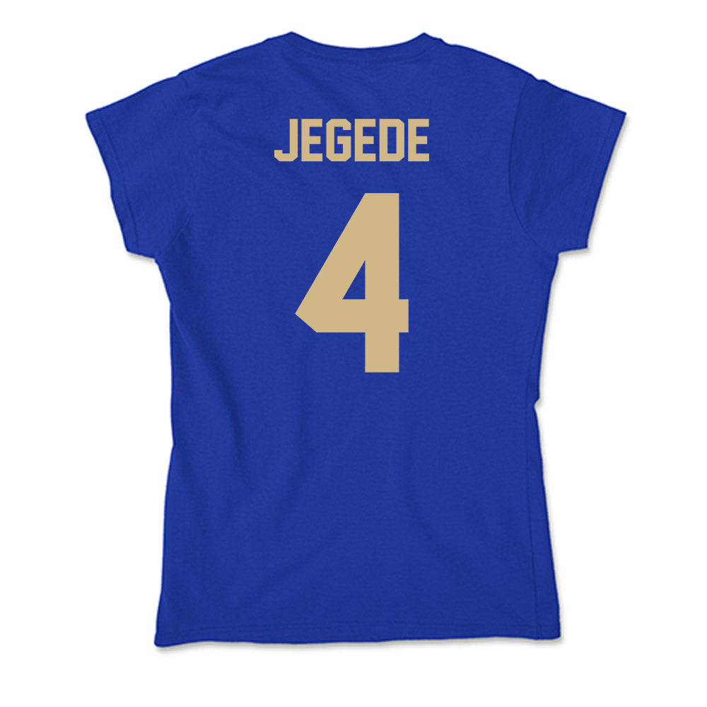 Tulsa - NCAA Women's Basketball : Abby Jegede - Soft Style Women’s T-Shirt-1