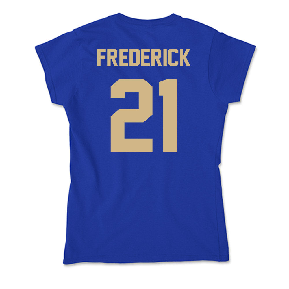 Tulsa - NCAA Women's Soccer : Jordan Frederick - Soft Style Women’s T-Shirt-1