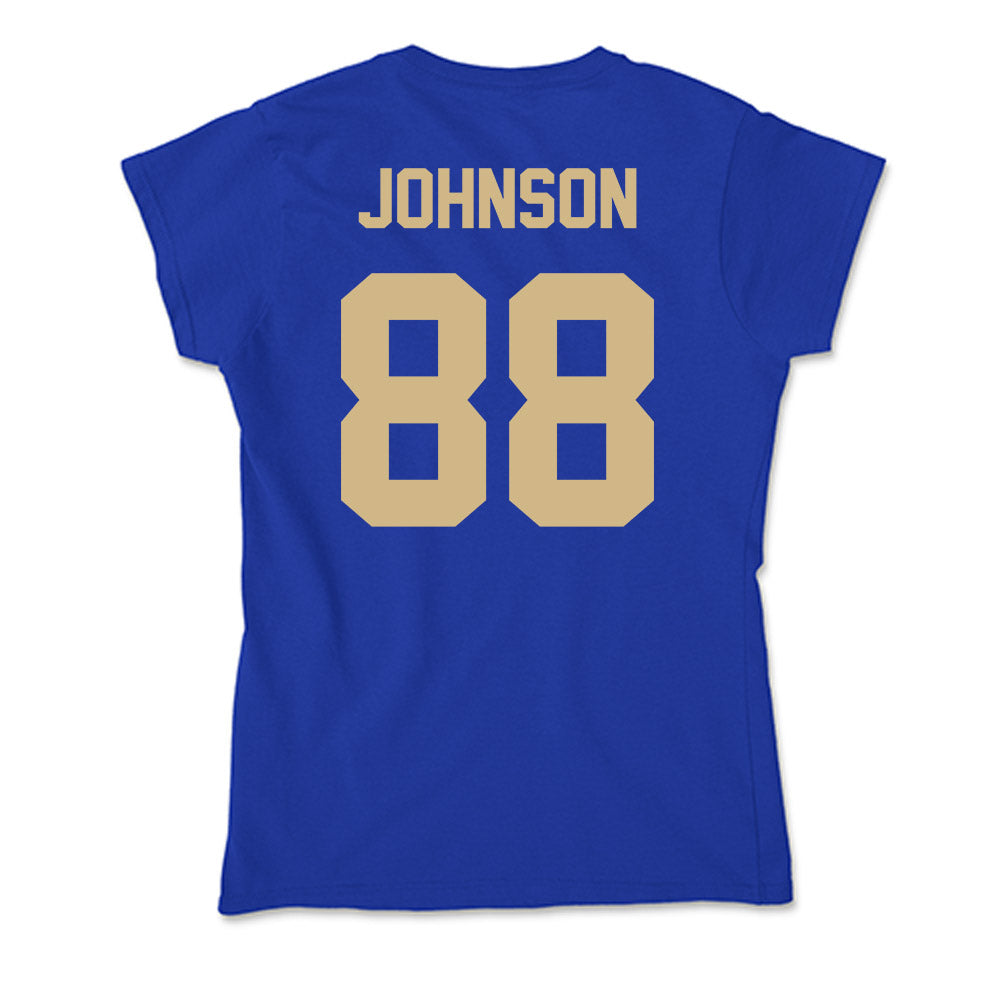 Tulsa - NCAA Football : Nahki Johnson - Soft Style Women’s T-Shirt-1