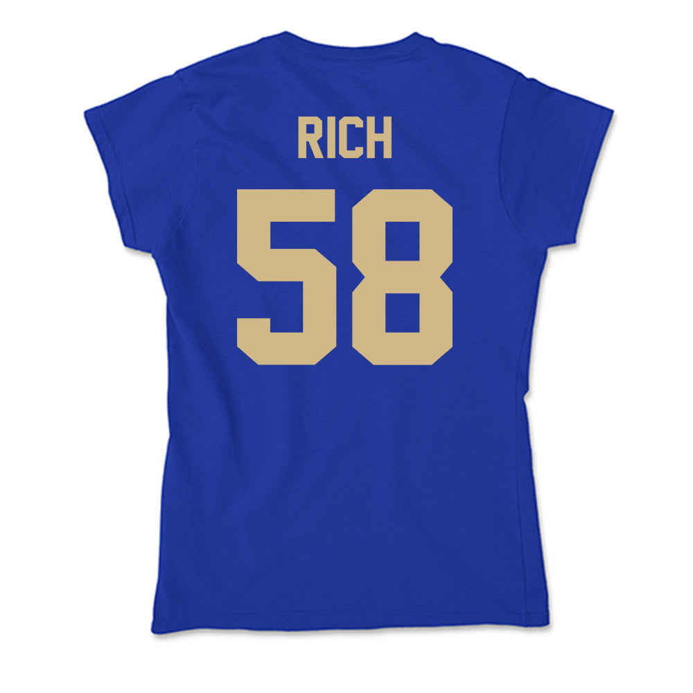 Tulsa - NCAA Football : Tyler Rich - Soft Style Women’s T-Shirt-1