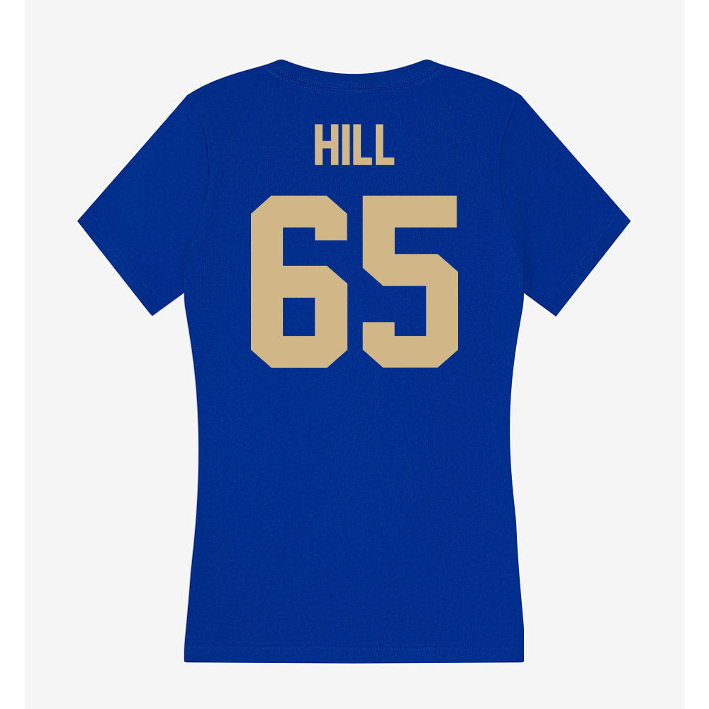 Tulsa - NCAA Football : Sean Hill - Women's V-Neck T-Shirt-1