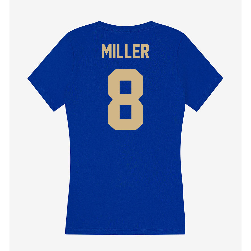 Tulsa - NCAA Football : Mekhi Miller - Women's V-Neck T-Shirt-1