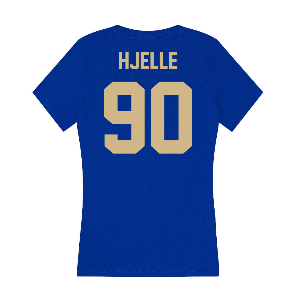 Tulsa - NCAA Football : Joe Hjelle - Women's V-Neck T-Shirt-1