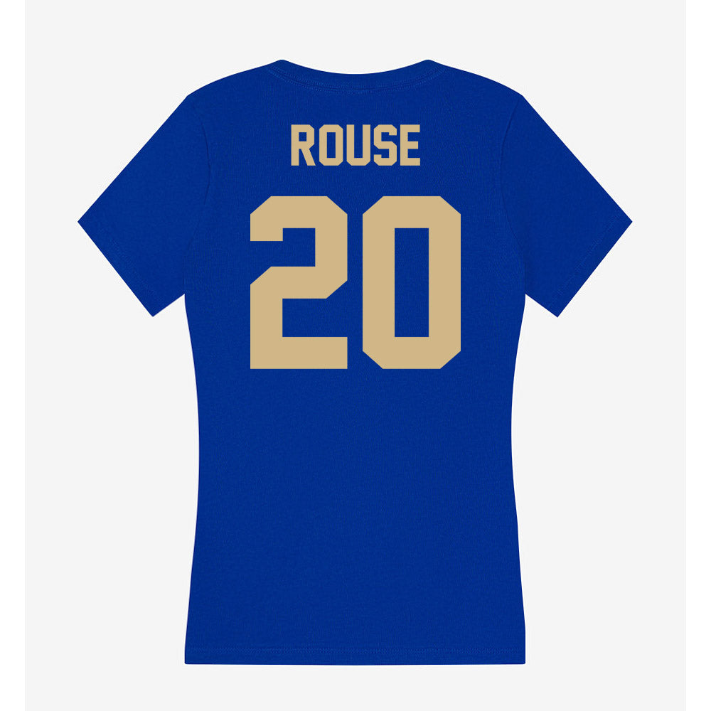 Tulsa - NCAA Softball : Elle Rouse - Women's V-Neck T-Shirt-1