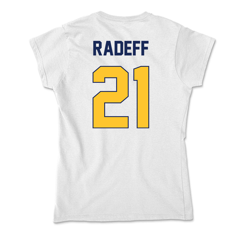 Marquette - NCAA Women's Volleyball : Elena Radeff - Soft Style Women’s T-Shirt-1
