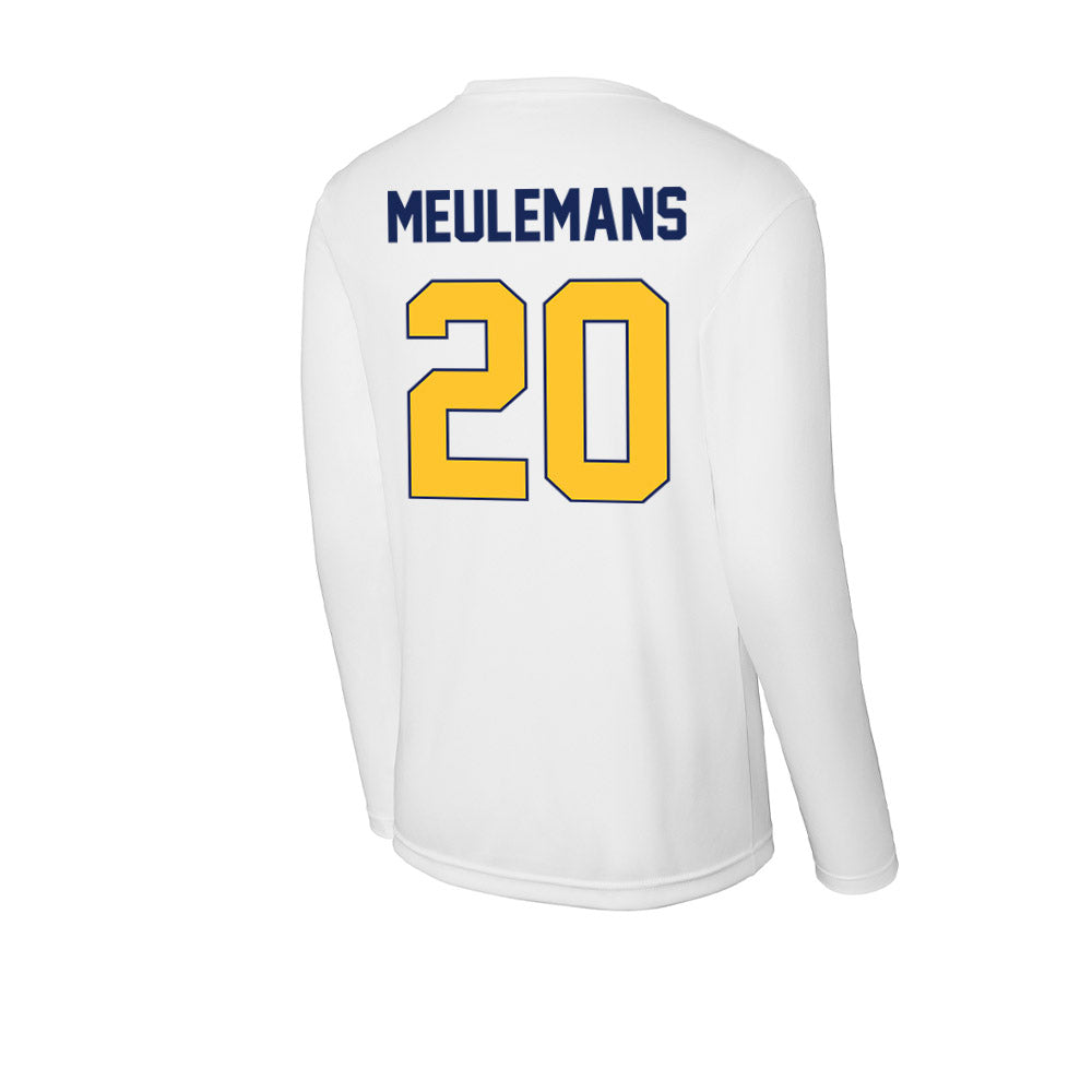 Marquette - NCAA Women's Basketball : Jordan Meulemans - Activewear Long Sleeve T-Shirt-1
