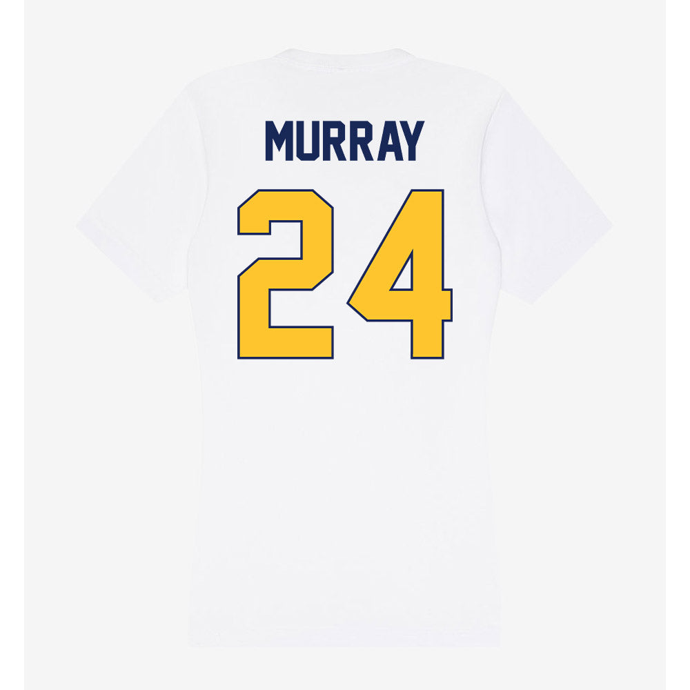 Marquette - NCAA Women's Soccer : Megan Murray - Women's V-Neck T-Shirt-1