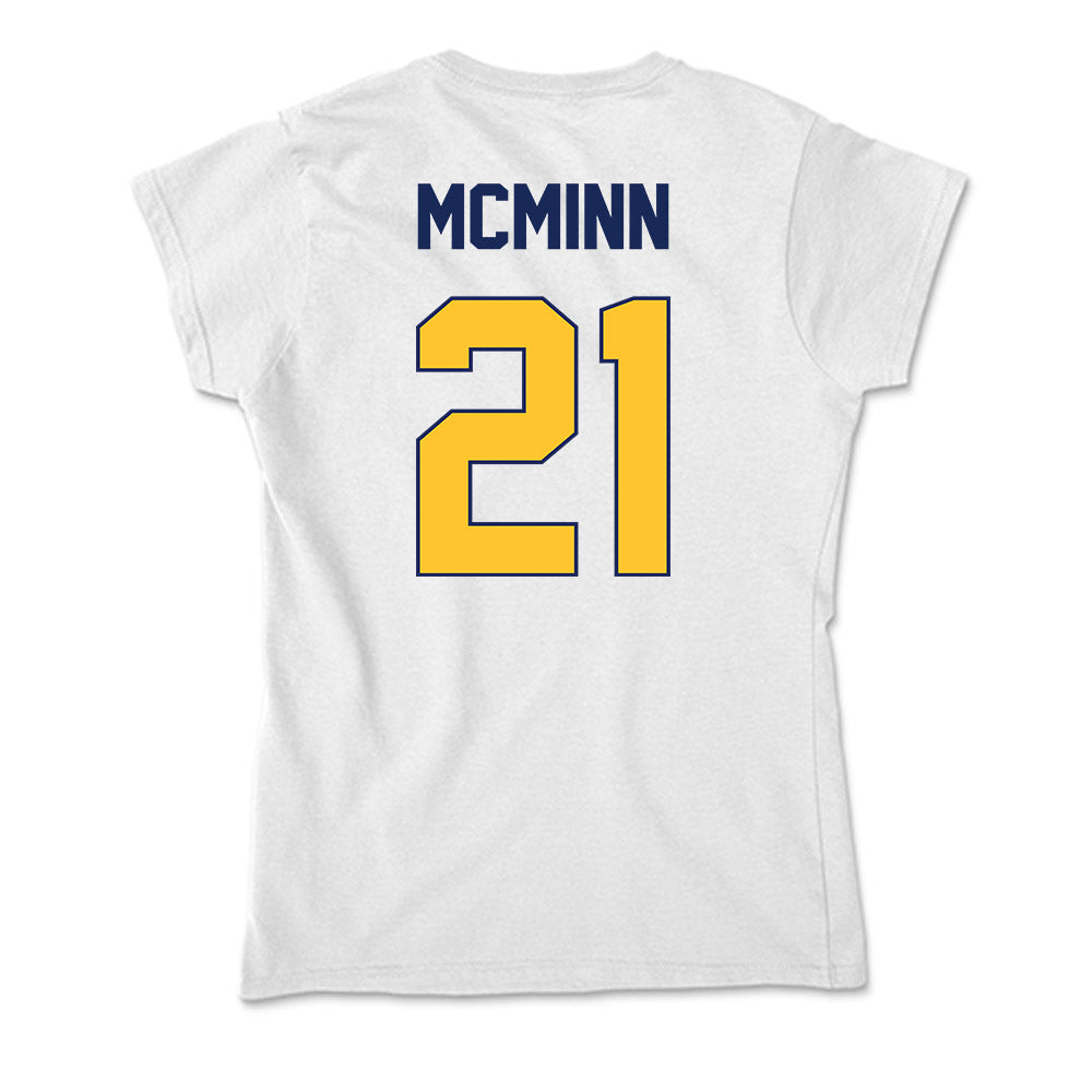 Marquette - NCAA Women's Soccer : Kiley McMinn - Soft Style Women’s T-Shirt-1
