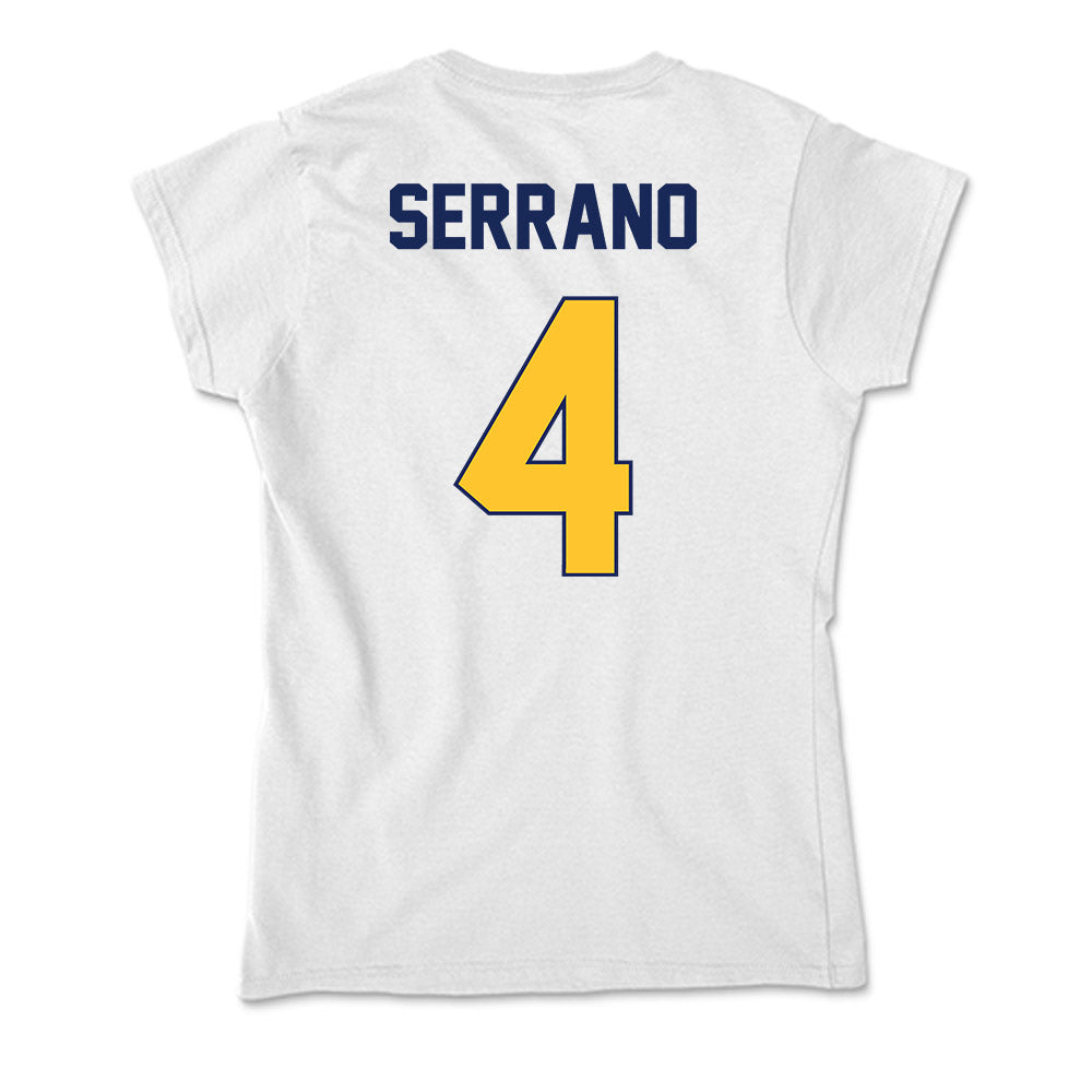 Marquette - NCAA Women's Lacrosse : Dani Serrano - Soft Style Women’s T-Shirt-1