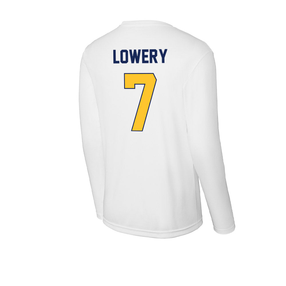 Marquette - NCAA Men's Basketball : Zaide Lowery - Activewear Long Sleeve T-Shirt-1