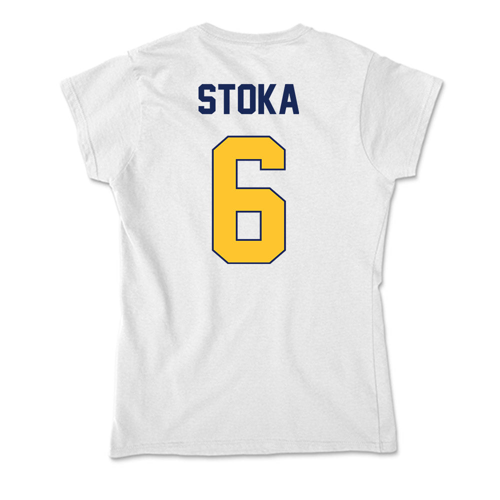Marquette - NCAA Men's Soccer : Mateo Stoka - Soft Style Women’s T-Shirt-1