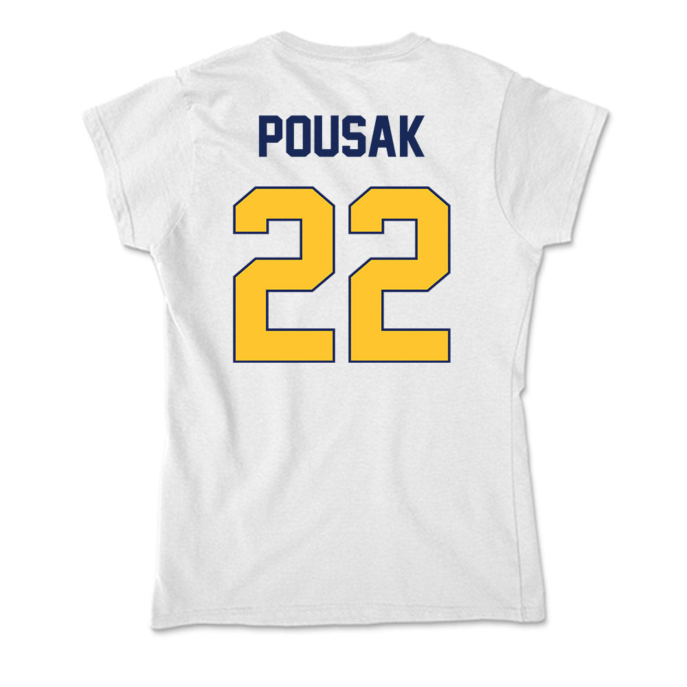 Marquette - NCAA Men's Lacrosse : Benjamin Pousak - Soft Style Women’s T-Shirt-1