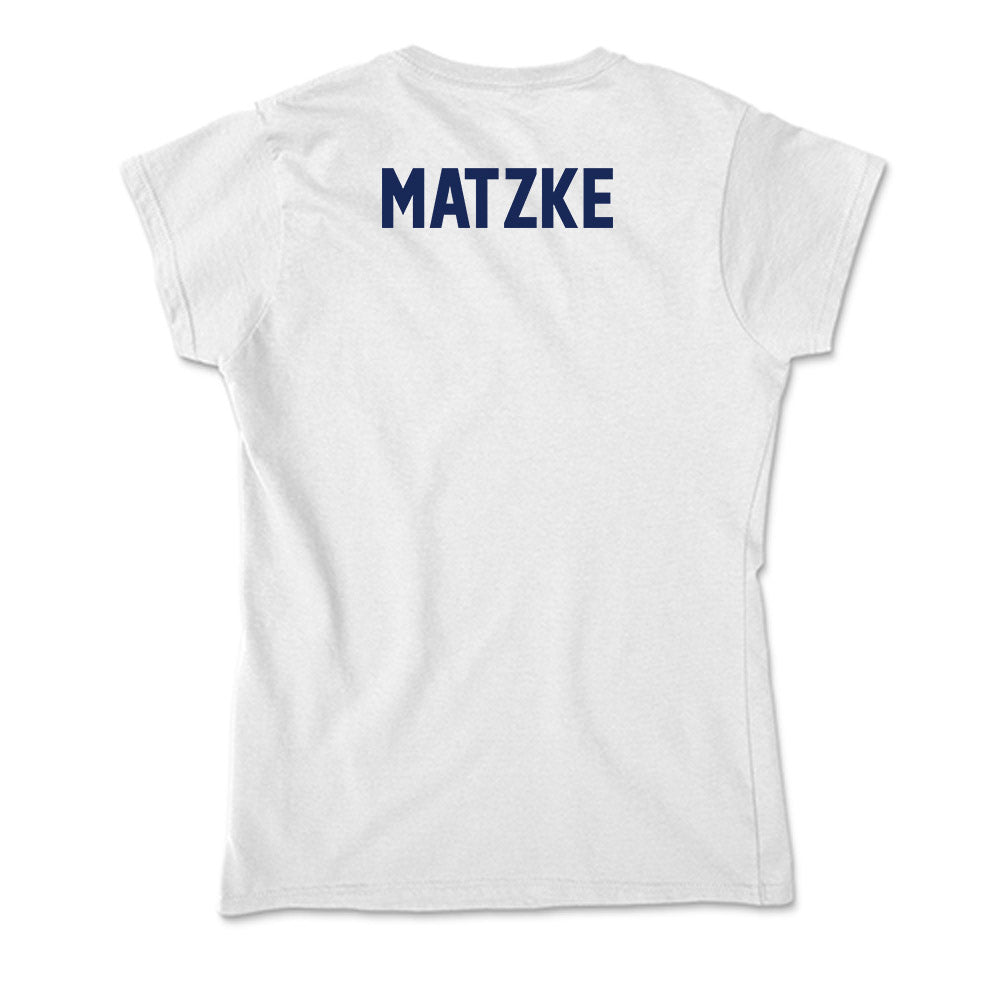 Marquette - NCAA Men's Track & Field : Alex Matzke - Soft Style Women’s T-Shirt-1