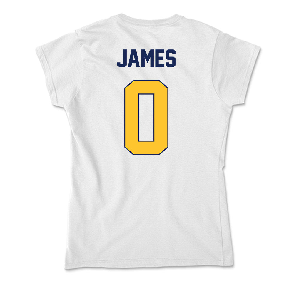 Marquette - NCAA Men's Basketball : Nigel James - Soft Style Women’s T-Shirt-1