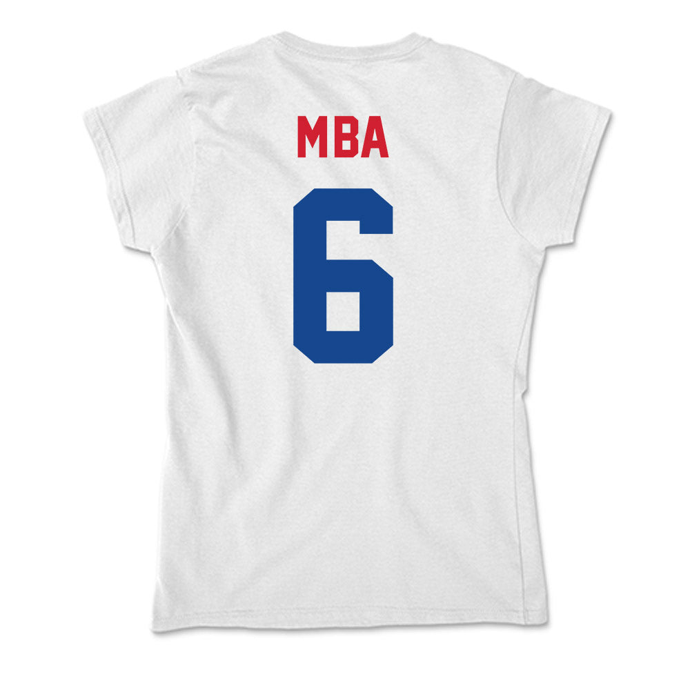 SMU - NCAA Football : Jeffrey M'ba - Soft Style Women’s T-Shirt-1