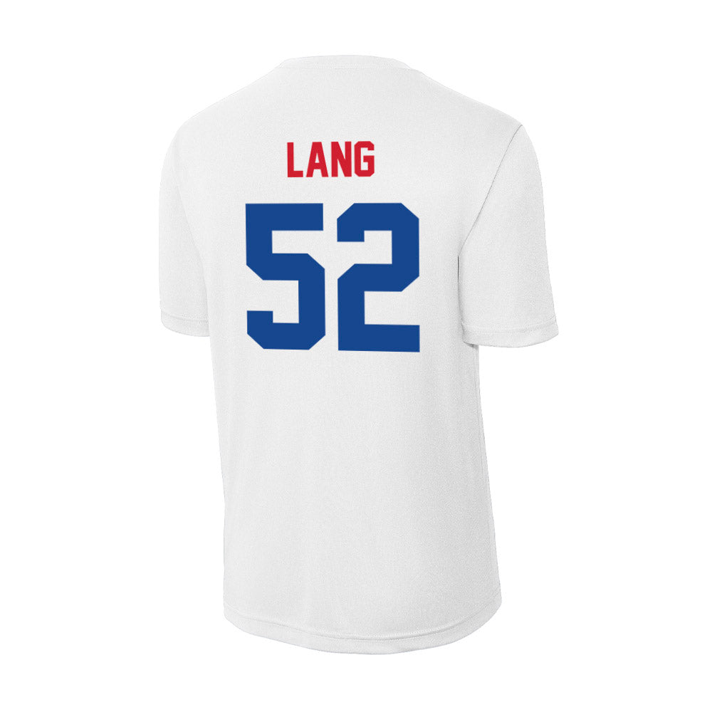 SMU - NCAA Football : Jahkai Lang - Activewear T-Shirt-1