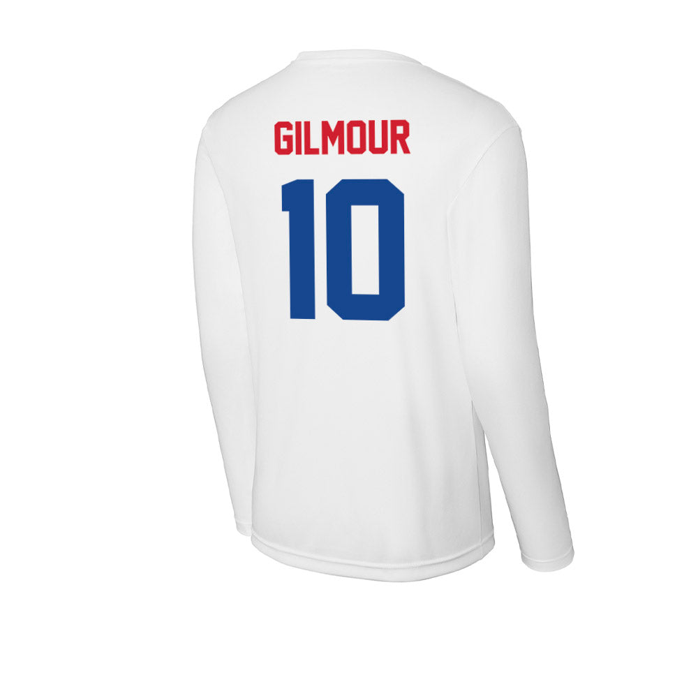 SMU - NCAA Women's Volleyball : Brooke Gilmour - Activewear Long Sleeve T-Shirt-1