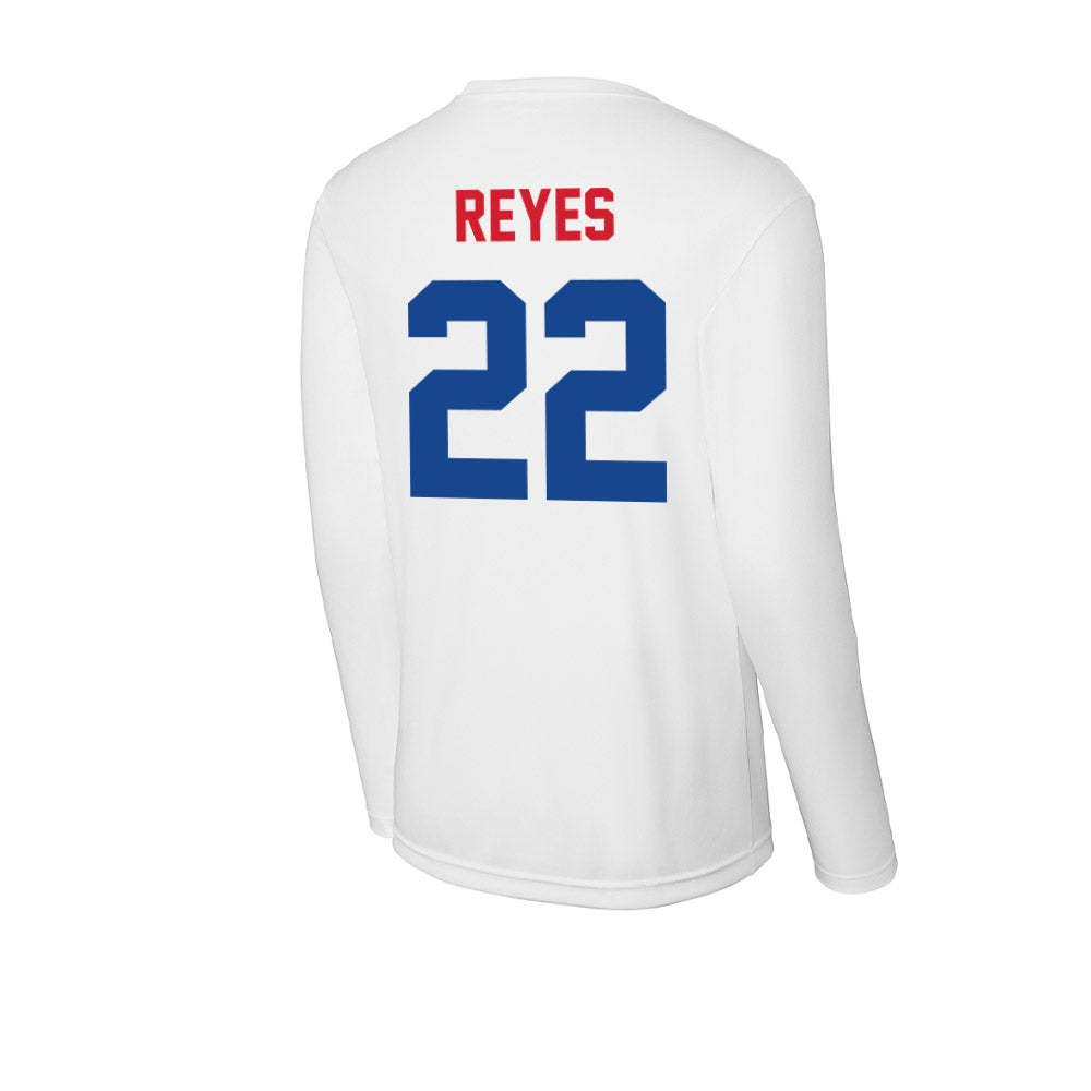 SMU - NCAA Football : Sael Reyes - Activewear Long Sleeve T-Shirt-1