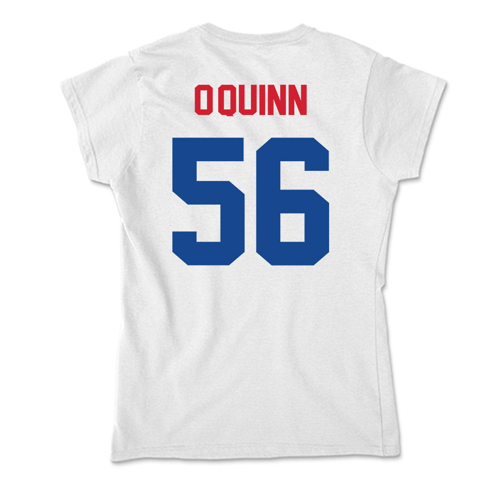 SMU - NCAA Football : Brock O'Quinn - Soft Style Women’s T-Shirt-1