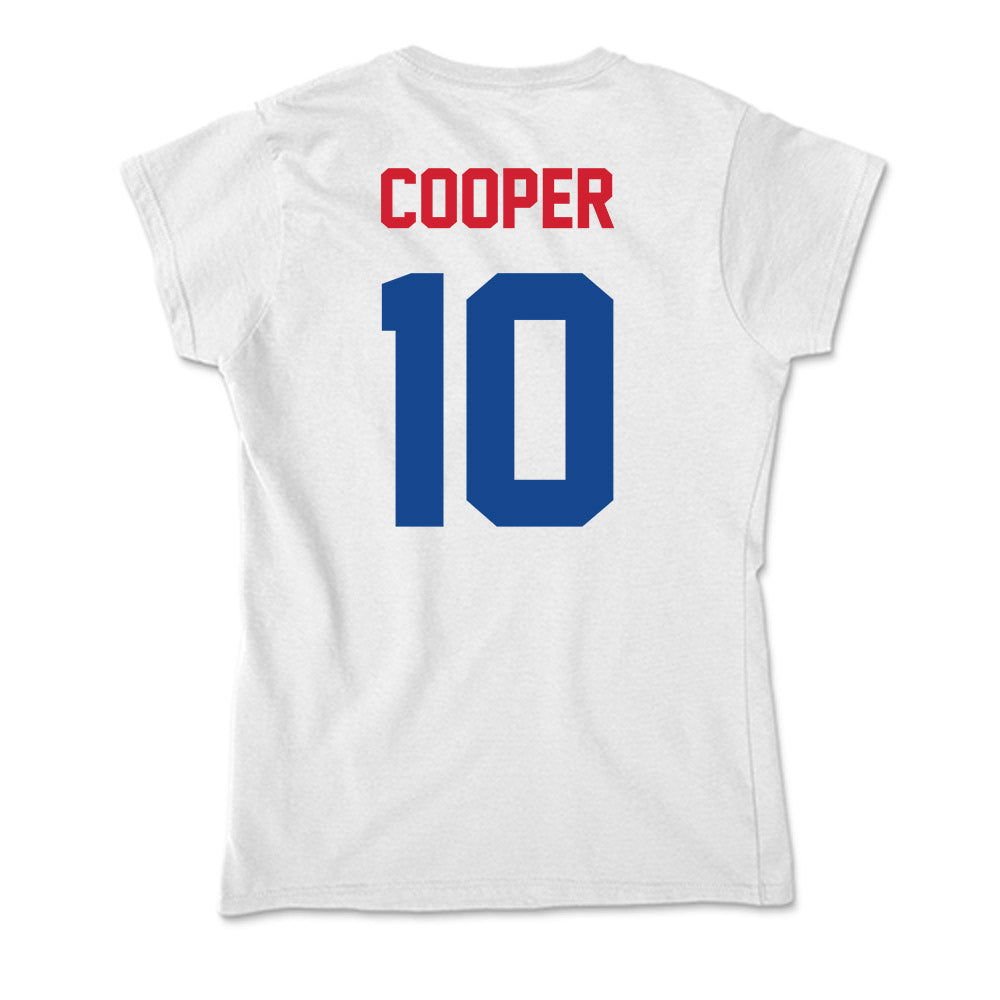 SMU - NCAA Football : Jalen Cooper - Soft Style Women’s T-Shirt-1