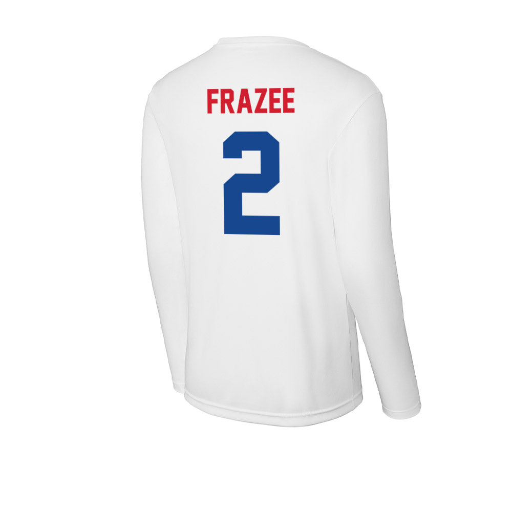 SMU - NCAA Women's Volleyball : Sarah Frazee - Activewear Long Sleeve T-Shirt-1